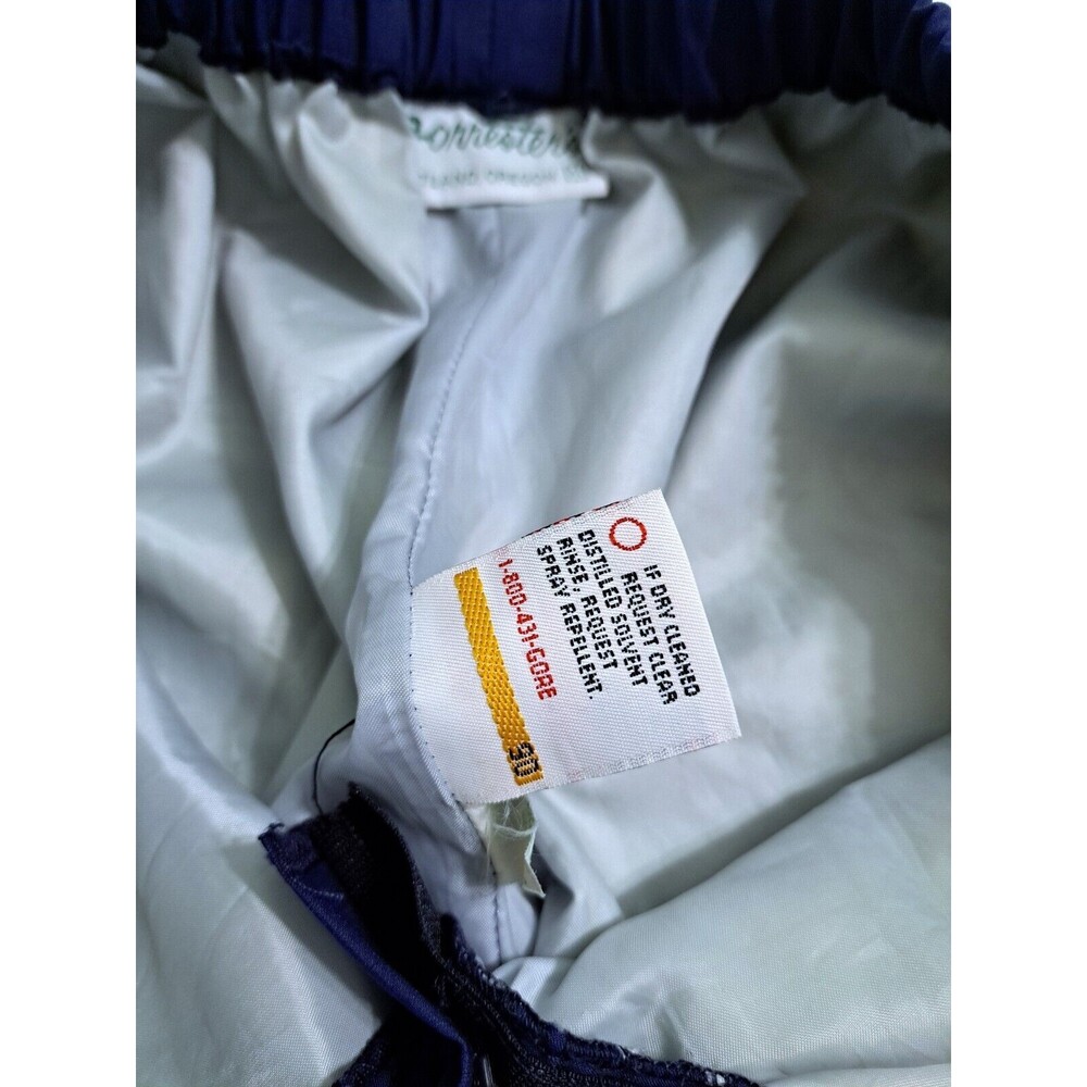 Forrester’s Outerwear Gore-Tex Pants Men's XL Blue Lined Waterproof Golf USA - Picture 6 of 10